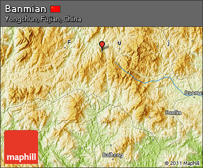 Physical Map of Banmian