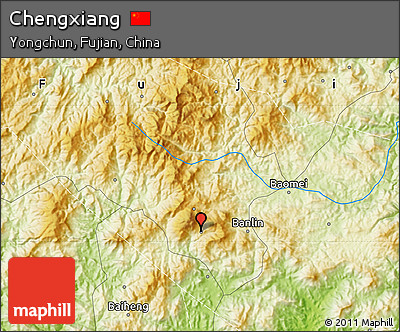 Physical Map of Chengxiang
