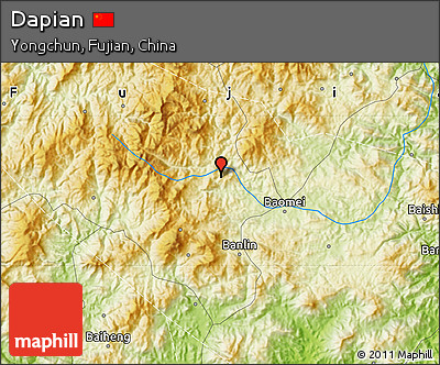 Physical Map of Dapian