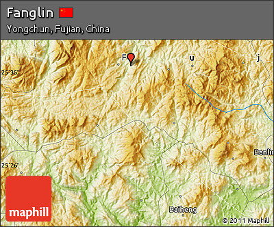 Physical Map of Fanglin