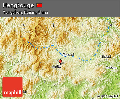 Physical Map of Hengtouge
