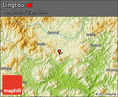 Physical Map of Lingtou