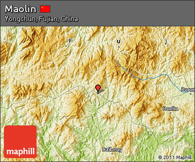 Physical Map of Maolin
