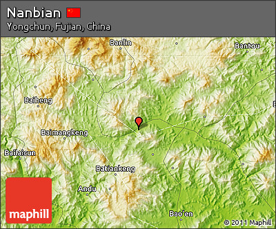 Physical Map of Nanbian