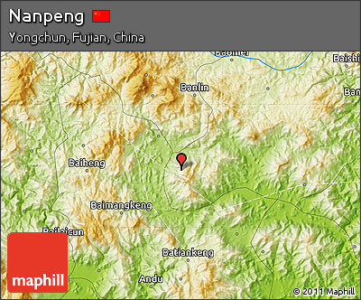 Physical Map of Nanpeng