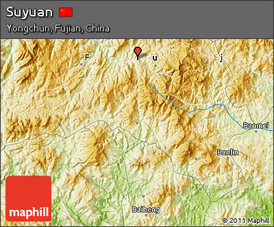 Physical Map of Suyuan
