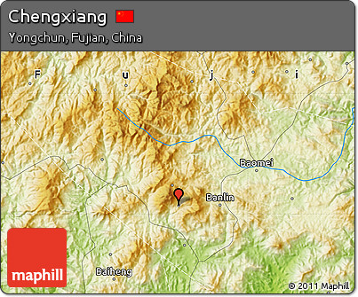 Physical Map of Chengxiang