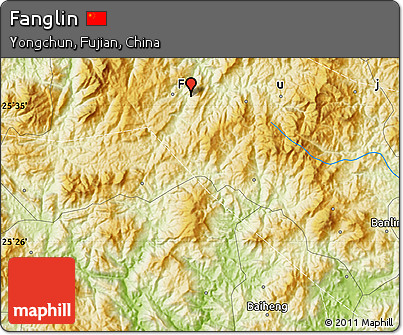 Physical Map of Fanglin