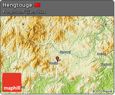 Physical Map of Hengtouge