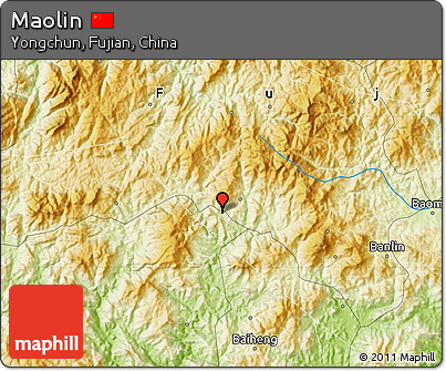 Physical Map of Maolin