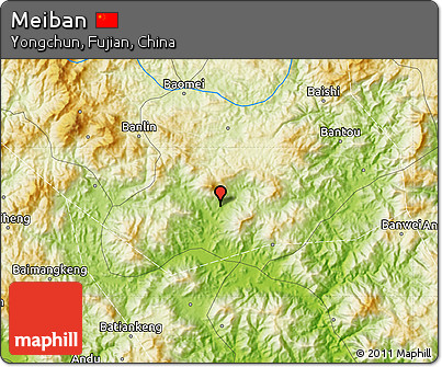 Physical Map of Meiban