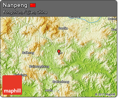 Physical Map of Nanpeng