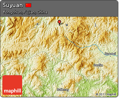 Physical Map of Suyuan