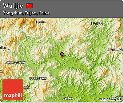 Physical Map of Wulijie