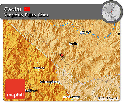 Political Map of Caoku