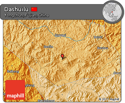 Political Map of Dashuilu