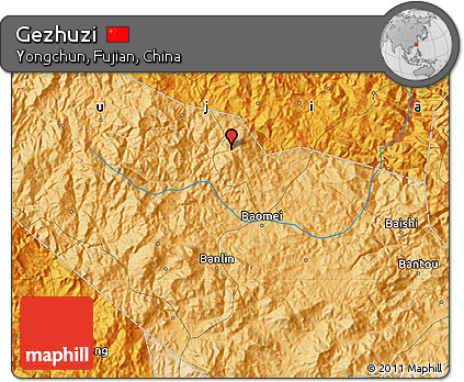 Political Map of Gezhuzi