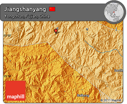 Political Map of Jiangshanyang