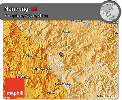 Political Map of Nanpeng