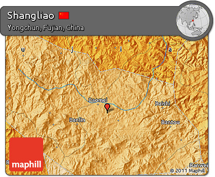 Political Map of Shangliao