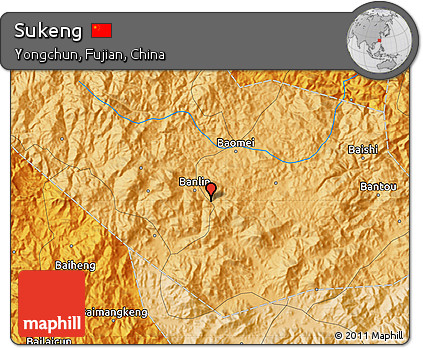 Political Map of Sukeng