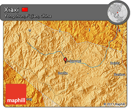 Political Map of Xiaxi