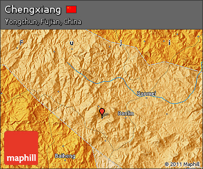 Political Map of Chengxiang