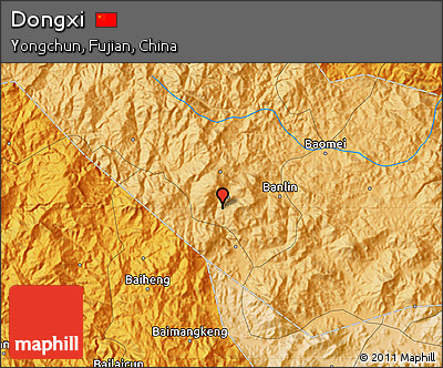 Political Map of Dongxi