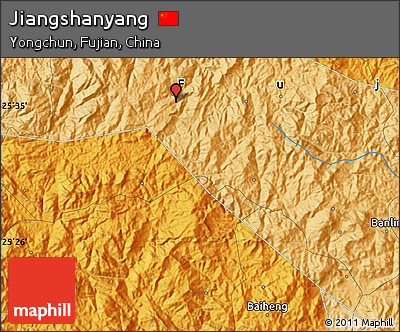 Political Map of Jiangshanyang