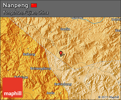 Political Map of Nanpeng