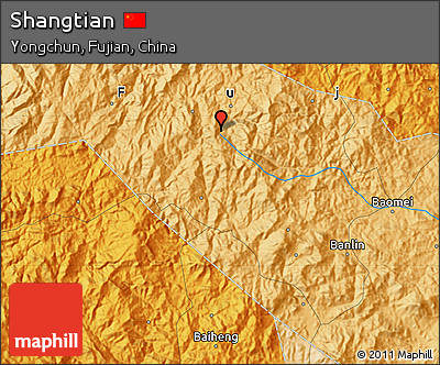 Political Map of Shangtian
