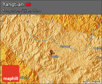 Political Map of Yangtian
