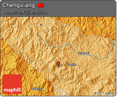 Political Map of Chengxiang