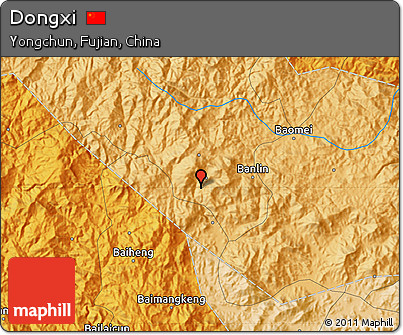 Political Map of Dongxi