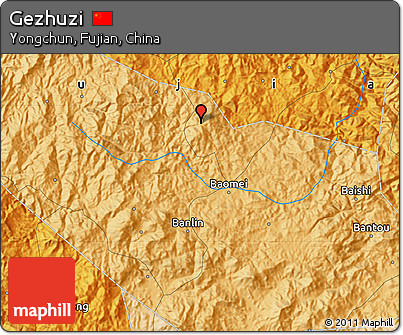 Political Map of Gezhuzi