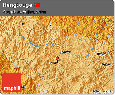 Political Map of Hengtouge