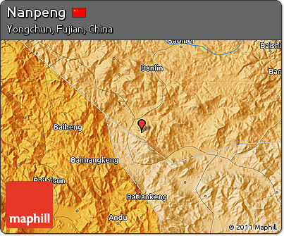 Political Map of Nanpeng