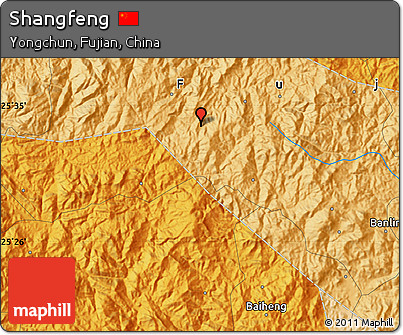 Political Map of Shangfeng
