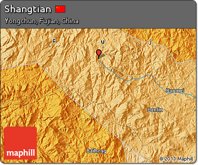 Political Map of Shangtian