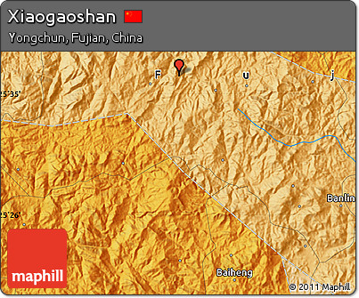 Political Map of Xiaogaoshan