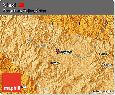 Political Map of Xiaxi