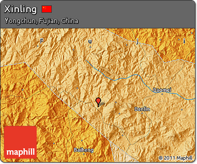 Political Map of Xinling