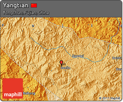 Political Map of Yangtian