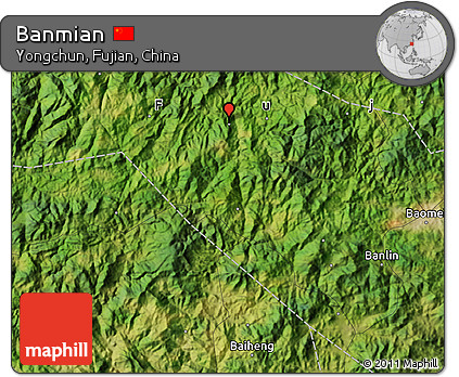 Satellite Map of Banmian