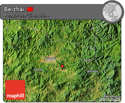 Satellite Map of Beizhai
