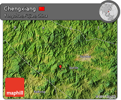Satellite Map of Chengxiang