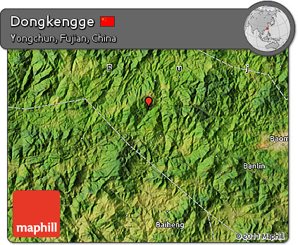 Satellite Map of Dongkengge