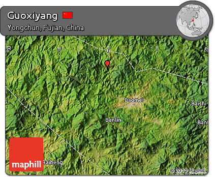 Satellite Map of Guoxiyang