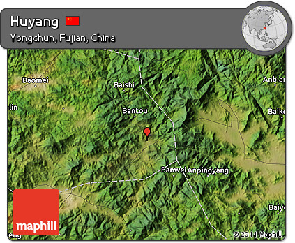 Satellite Map of Huyang
