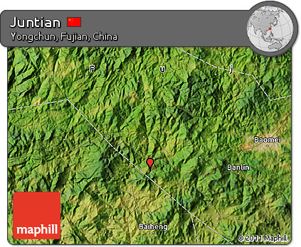 Satellite Map of Juntian
